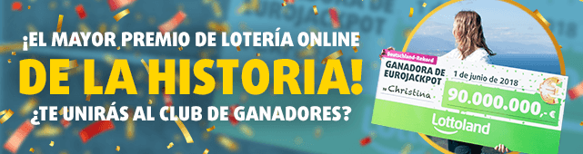 Banner record pago loteria lottoland